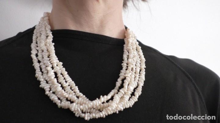 Joyeria: Collar de perlas de agua dulce - Foto 1