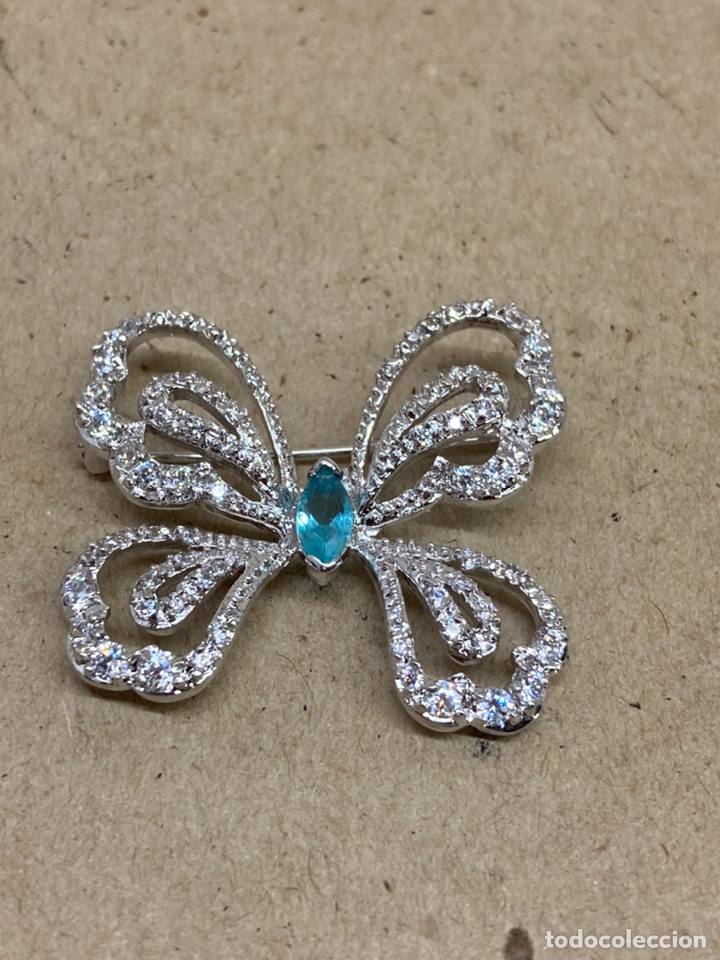 Joyeria: Broche bisuter&iacute;a plateada /b96 - Foto 1