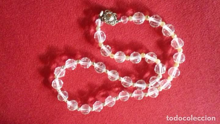 Joyeria: Collar vintage de cristal de roca - Foto 1