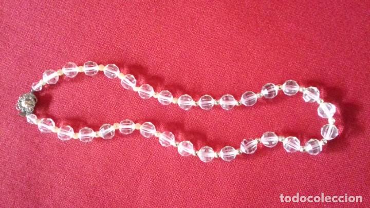 Joyeria: Collar vintage de cristal de roca - Foto 3