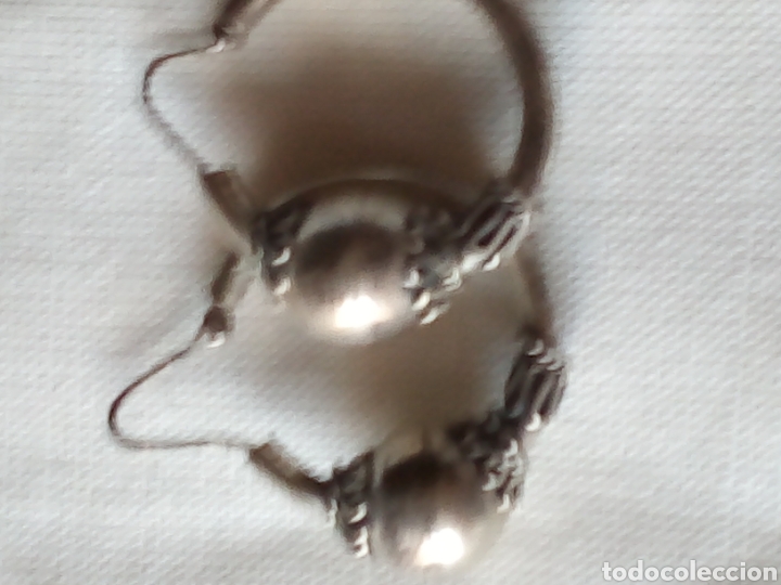 Joyeria: Pendientes de plata labrada - Foto 2