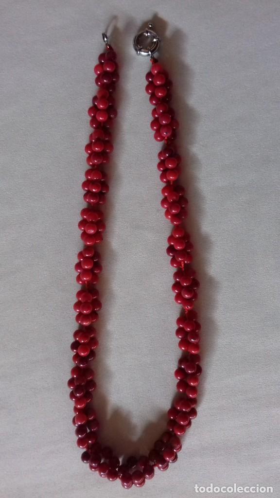 Joyeria: Collar vintage de coral rojo - Foto 15