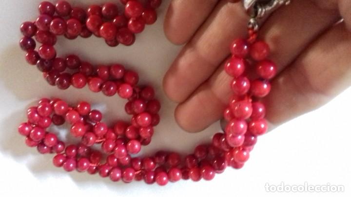 Joyeria: Collar vintage de coral rojo - Foto 17