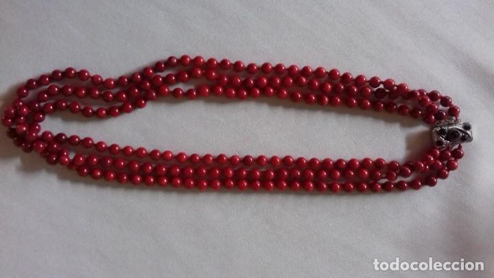 Joyeria: Collar de cuentas de coral rojo - Foto 14