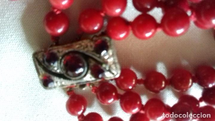 Joyeria: Collar de cuentas de coral rojo - Foto 15