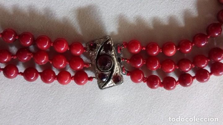 Joyeria: Collar de cuentas de coral rojo - Foto 16