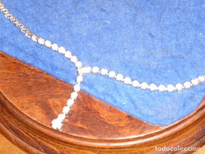 Joyeria: COLLAR,GARGANTILLA CON CIRCINITAS O BRILLANTITOS.VINTAGE. - Foto 6