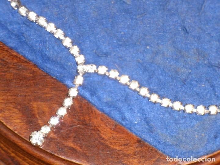Joyeria: COLLAR,GARGANTILLA CON CIRCINITAS O BRILLANTITOS.VINTAGE. - Foto 8