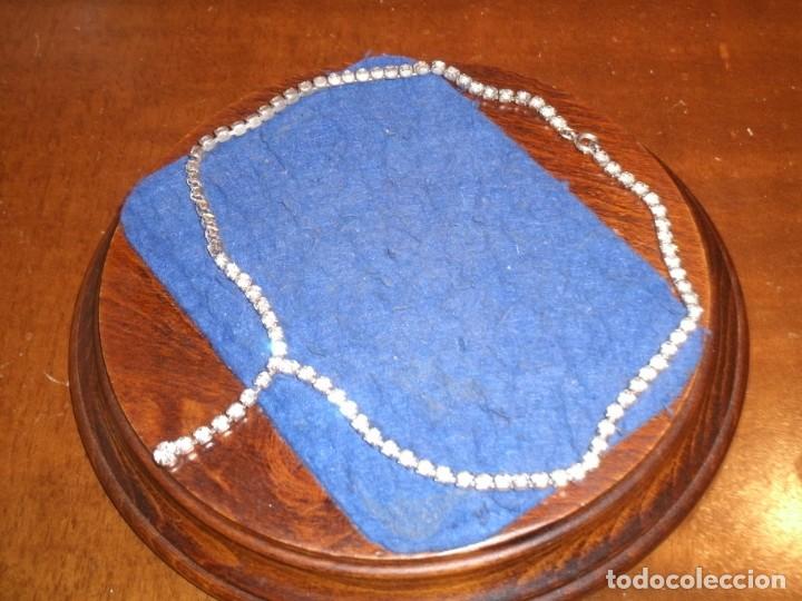 Joyeria: COLLAR,GARGANTILLA CON CIRCINITAS O BRILLANTITOS.VINTAGE. - Foto 9