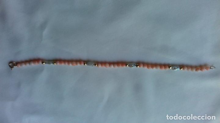 Joyeria: Pulsera vintage de perlas y coral - Foto 4