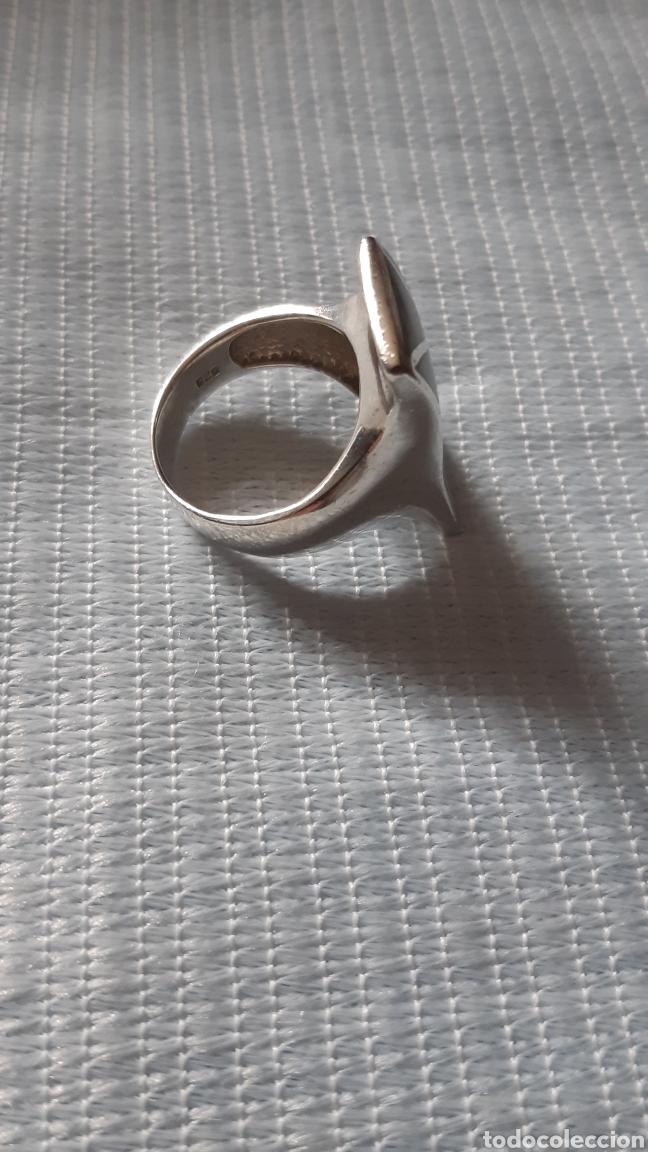 Joyeria: ANILLO DE PLATA Y ESMALTE - Foto 2