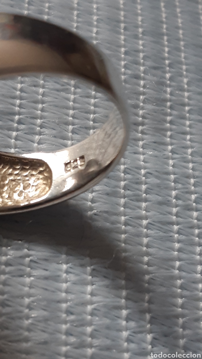 Joyeria: ANILLO DE PLATA Y ESMALTE - Foto 4