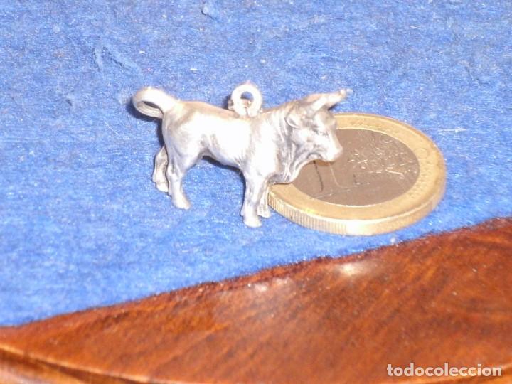 Joyeria: COLGANTE TORO DE PLATA 925,MACIZO. - Foto 5