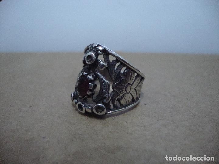 Joyeria: ANTIGUOS Y PRECIOSOS ANILLO PLATA 925 Y MARCA - Foto 2
