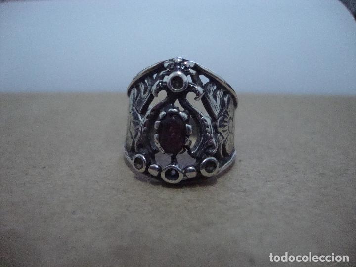 Joyeria: ANTIGUOS Y PRECIOSOS ANILLO PLATA 925 Y MARCA - Foto 4