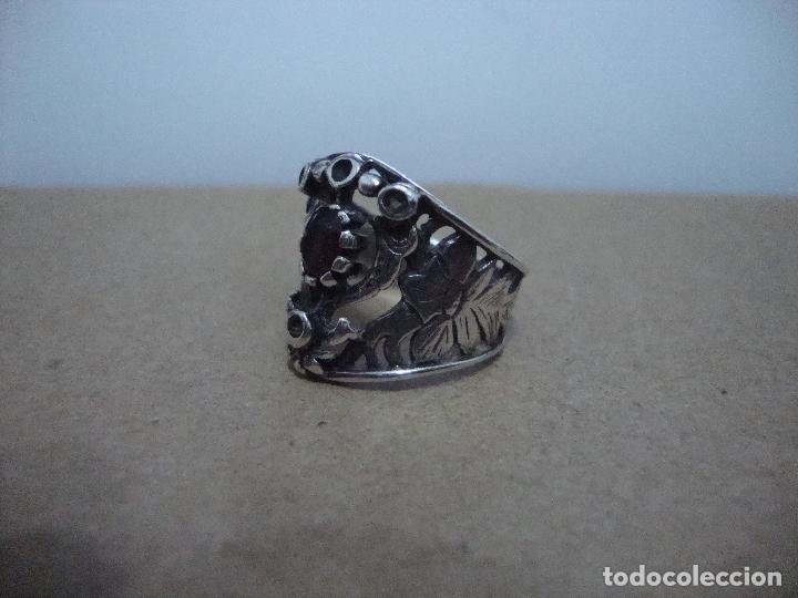 Joyeria: ANTIGUOS Y PRECIOSOS ANILLO PLATA 925 Y MARCA - Foto 9