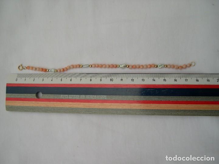 Joyeria: Pulsera vintage de perlas y coral - Foto 6