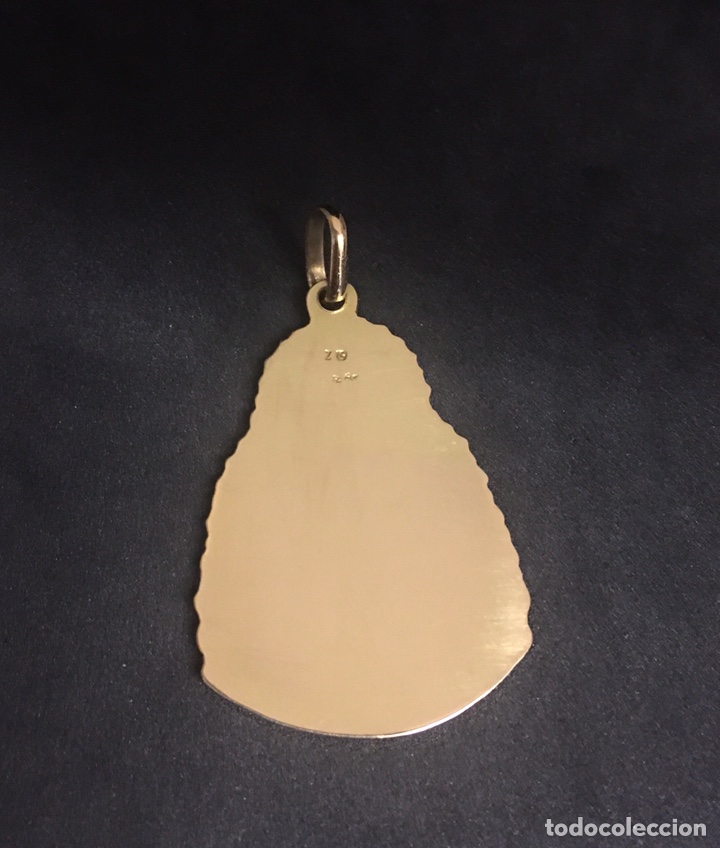 Joyeria: Medalla Virgen Oro 18K - Foto 6