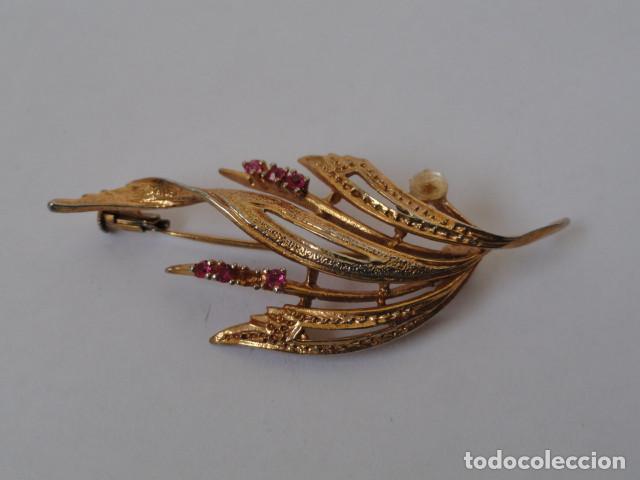 Joyeria: BONITO BROCHE DE PECHO CON AGUJA. - Foto 2