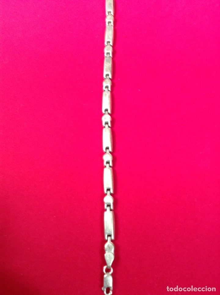 Joyeria: PULSERA VINTAGE DE PLATA 925 CON CONTRASTES - Foto 2