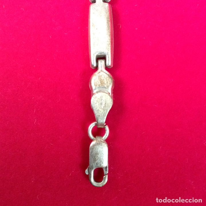 Joyeria: PULSERA VINTAGE DE PLATA 925 CON CONTRASTES - Foto 3