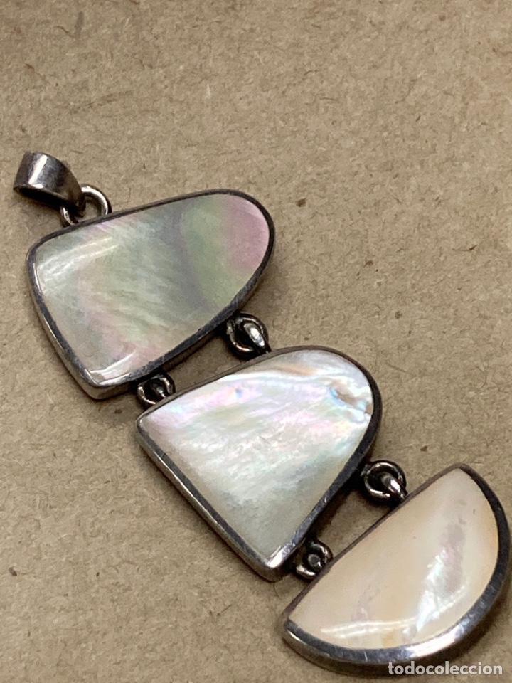 Joyeria: Colgante plata y nacar/C43 - Foto 4