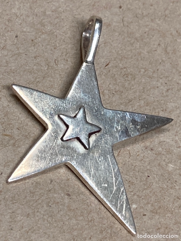 Joyeria: Colgante de estrella plata - Foto 1