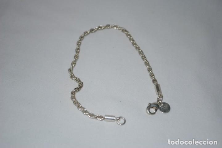 Joyeria: PULSERA , O TOBILLERA , DE PLATA . - Foto 1