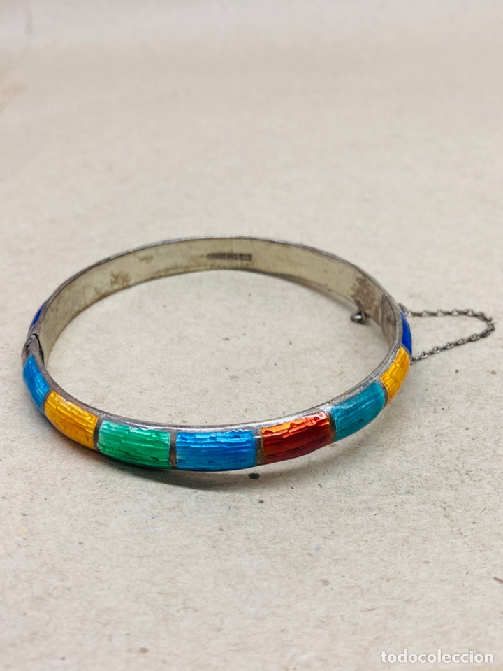 Joyeria: Pulsera de plata y esmaltado - Foto 2