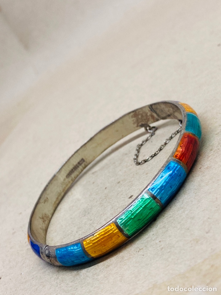 Joyeria: Pulsera de plata y esmaltado - Foto 1
