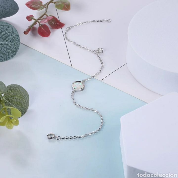 Joyeria: Pulsera de Plata y &Oacute;palo ENV&Iacute;O GRATIS!! - Foto 2