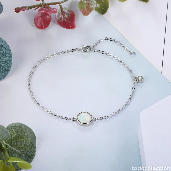 Joyeria: Pulsera de Plata y &Oacute;palo ENV&Iacute;O GRATIS!! - Foto 1