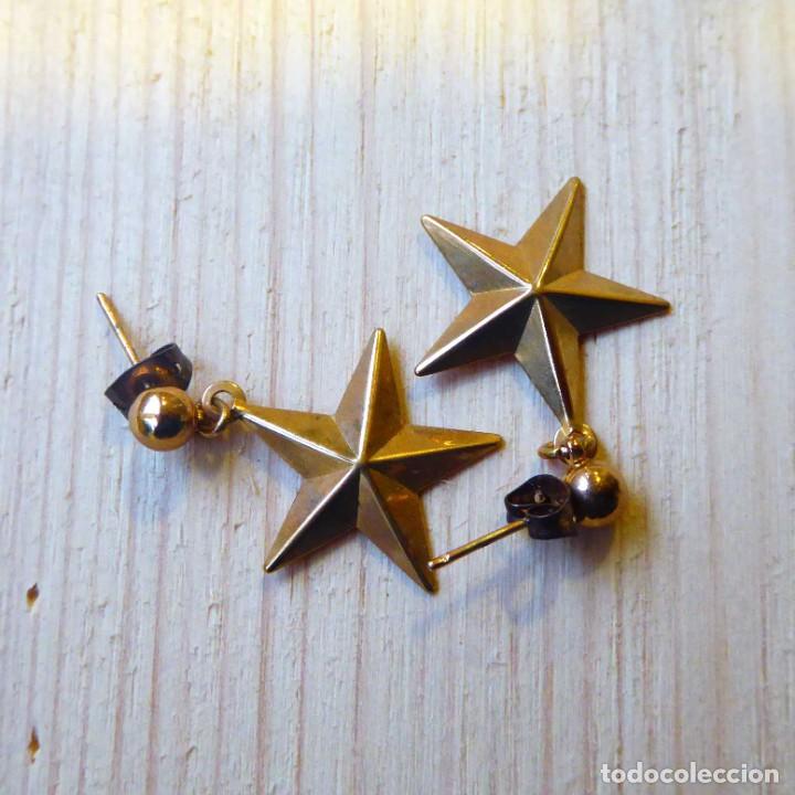 Joyeria: Pendientes ba&ntilde;o de oro - Foto 2