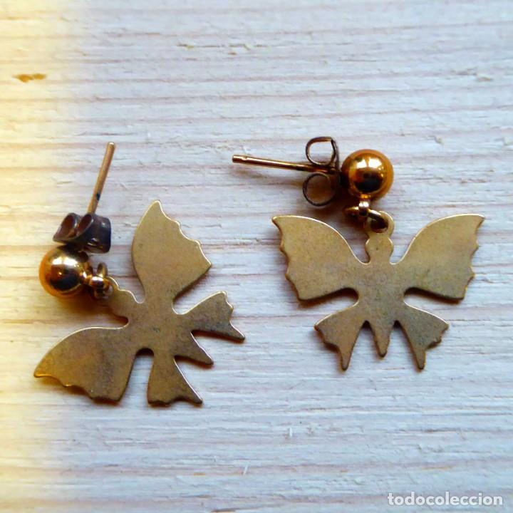 Joyeria: Pendientes ba&ntilde;o de oro - Foto 1