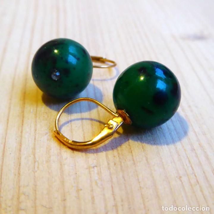 Joyeria: Pendientes ba&ntilde;o de oro - Foto 1