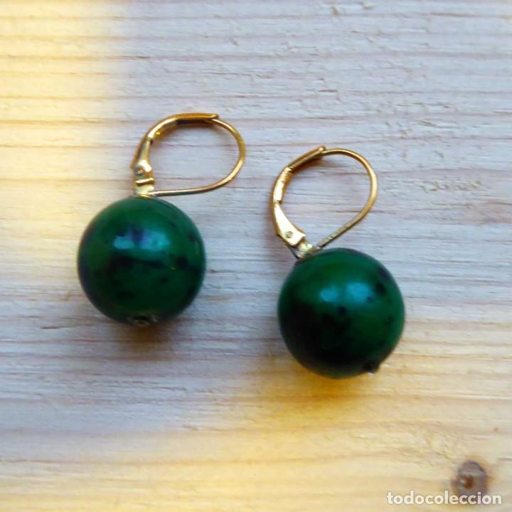 Joyeria: Pendientes ba&ntilde;o de oro - Foto 2
