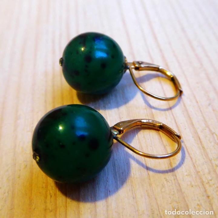 Joyeria: Pendientes ba&ntilde;o de oro - Foto 3