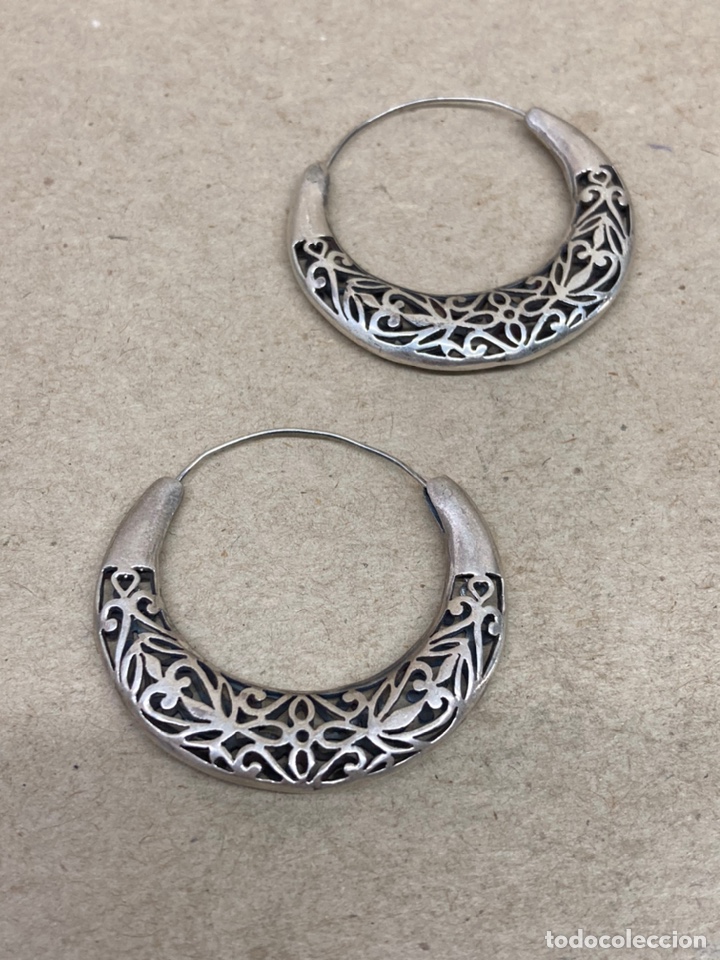 Joyeria: Pendientes de plata - Foto 1