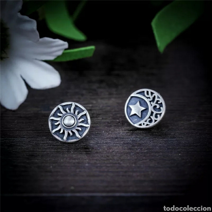 Joyeria: Pendientes de Plata Luna Sol ENV&Iacute;O GRATIS!! - Foto 4