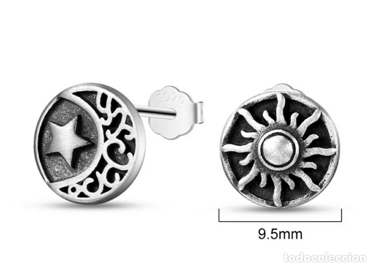 Joyeria: Pendientes de Plata Luna Sol ENV&Iacute;O GRATIS!! - Foto 6
