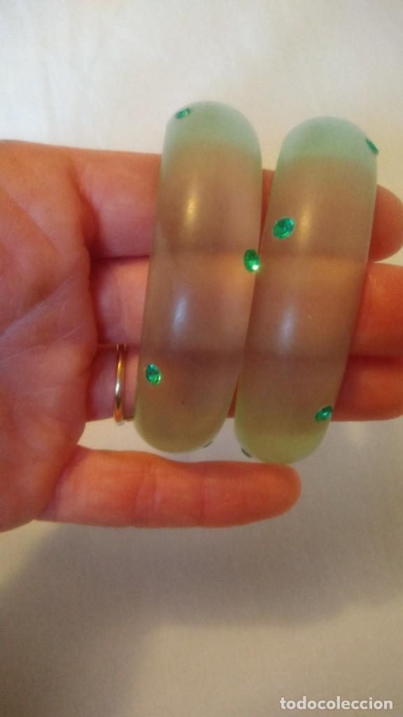 Joyeria: DOS PRECIOSAS PULSERAS VERDES - Foto 5