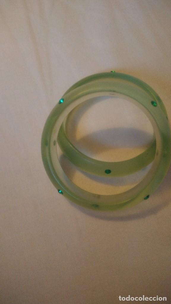 Joyeria: DOS PRECIOSAS PULSERAS VERDES - Foto 7