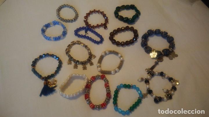 Joyeria: 14 PULSERAS EL&Aacute;STICAS DIFERENTES... - Foto 1