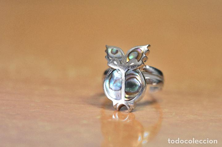 Joyeria: ANILLO DE PLATA DE LEY CON ESMALTE - TALLA 10 - Foto 1