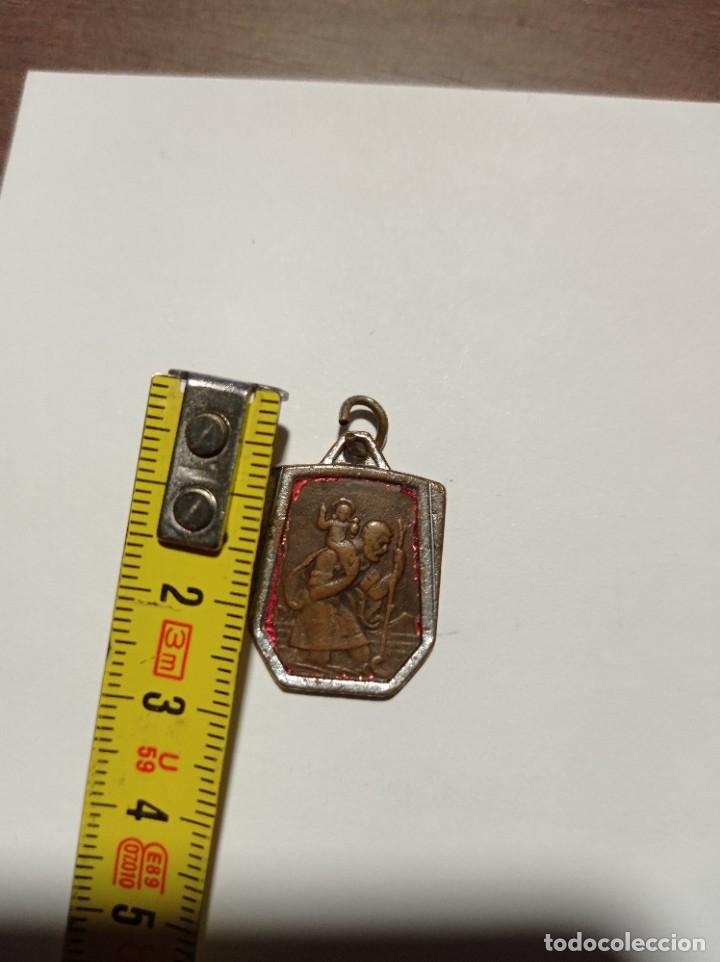 Joyeria: ANTIGUA MEDALLA SAN CRISTOBAL - Foto 2