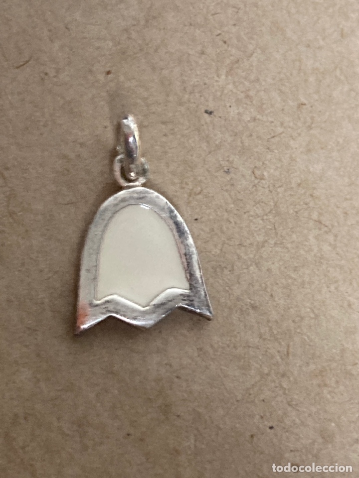 Joyeria: Colgante plata y nacar en forma tulipan/C43 - Foto 2