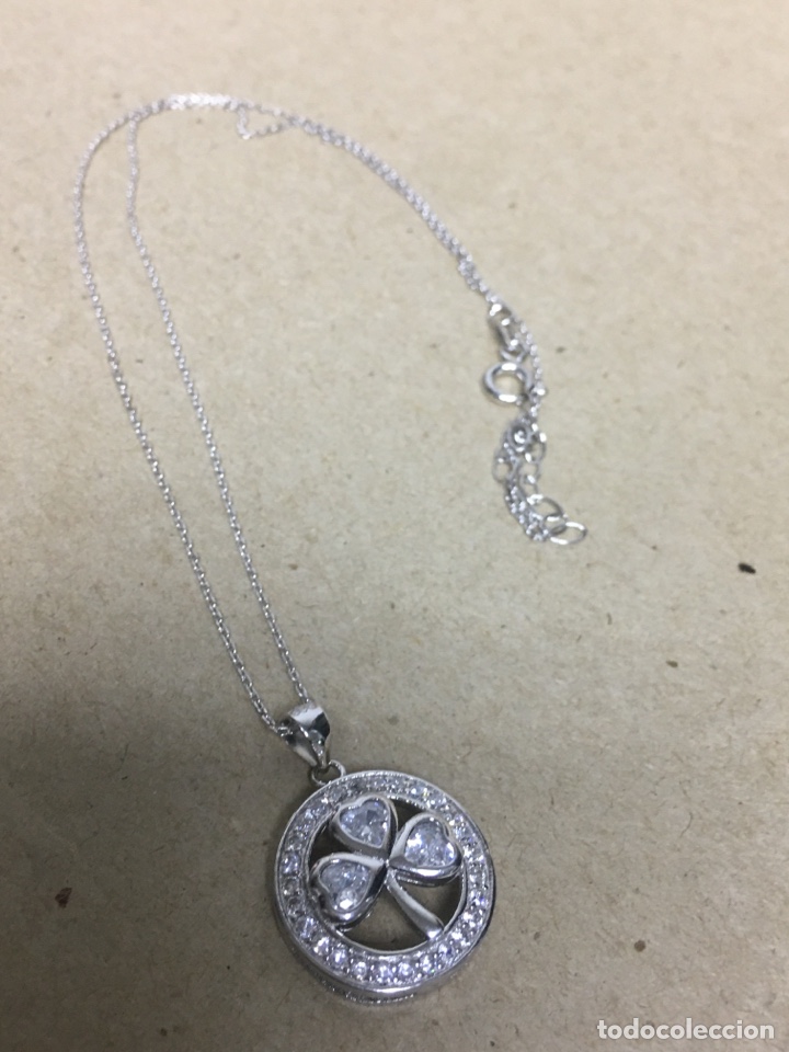 Joyeria: Gargantilla de plata con colgante - Foto 1