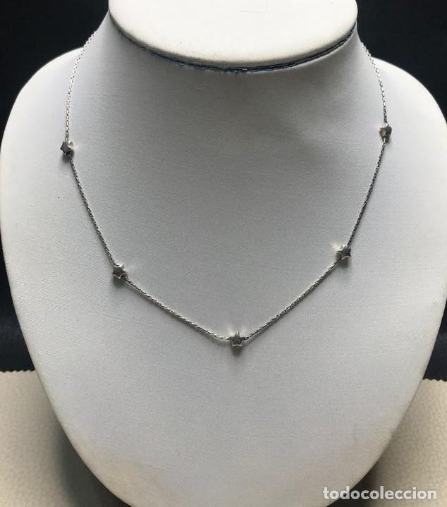 Joyeria: COLLAR DE PLATA DE LEY 925 CON ESTRELLITAS - Foto 1