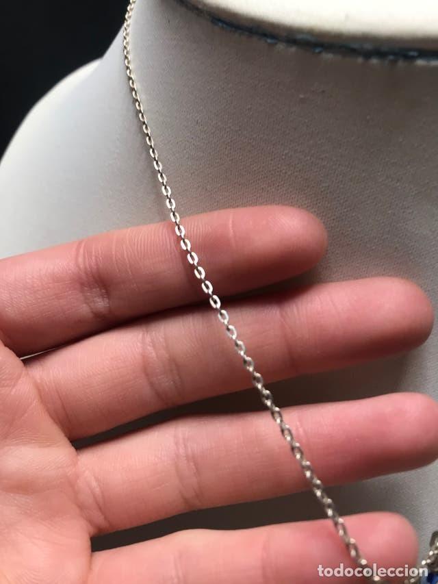Joyeria: COLLAR CADENA Y COLGANTE DE PLATA DE LEY 925 - Foto 3