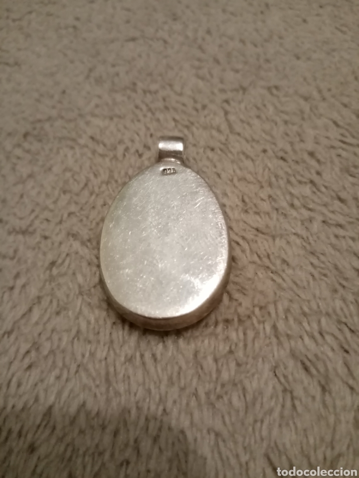 Joyeria: Colgante de plata n&aacute;car, turquesa, madreperla - Foto 6